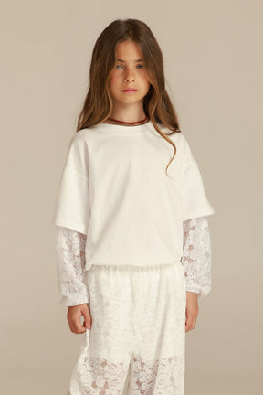 חולצת ליבר לבנה