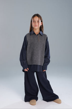 וסט רורי אפור