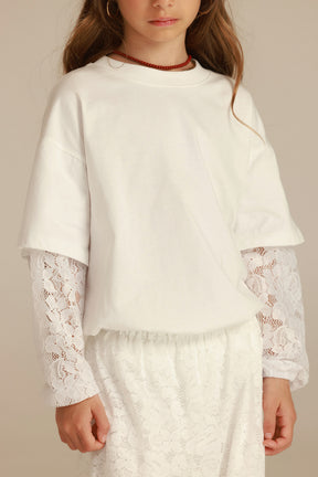 חולצת ליבר לבנה