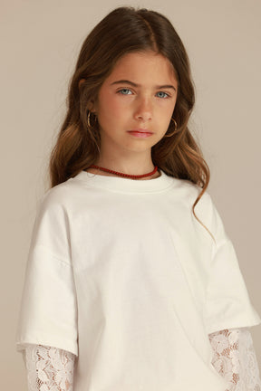 חולצת ליבר לבנה