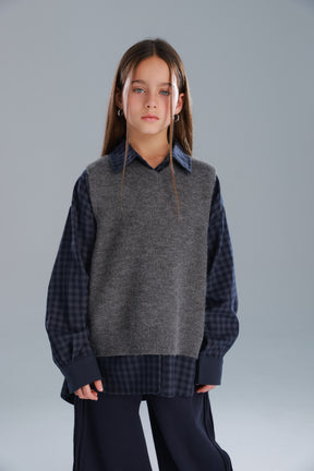 וסט רורי אפור