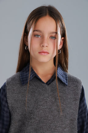 וסט רורי אפור