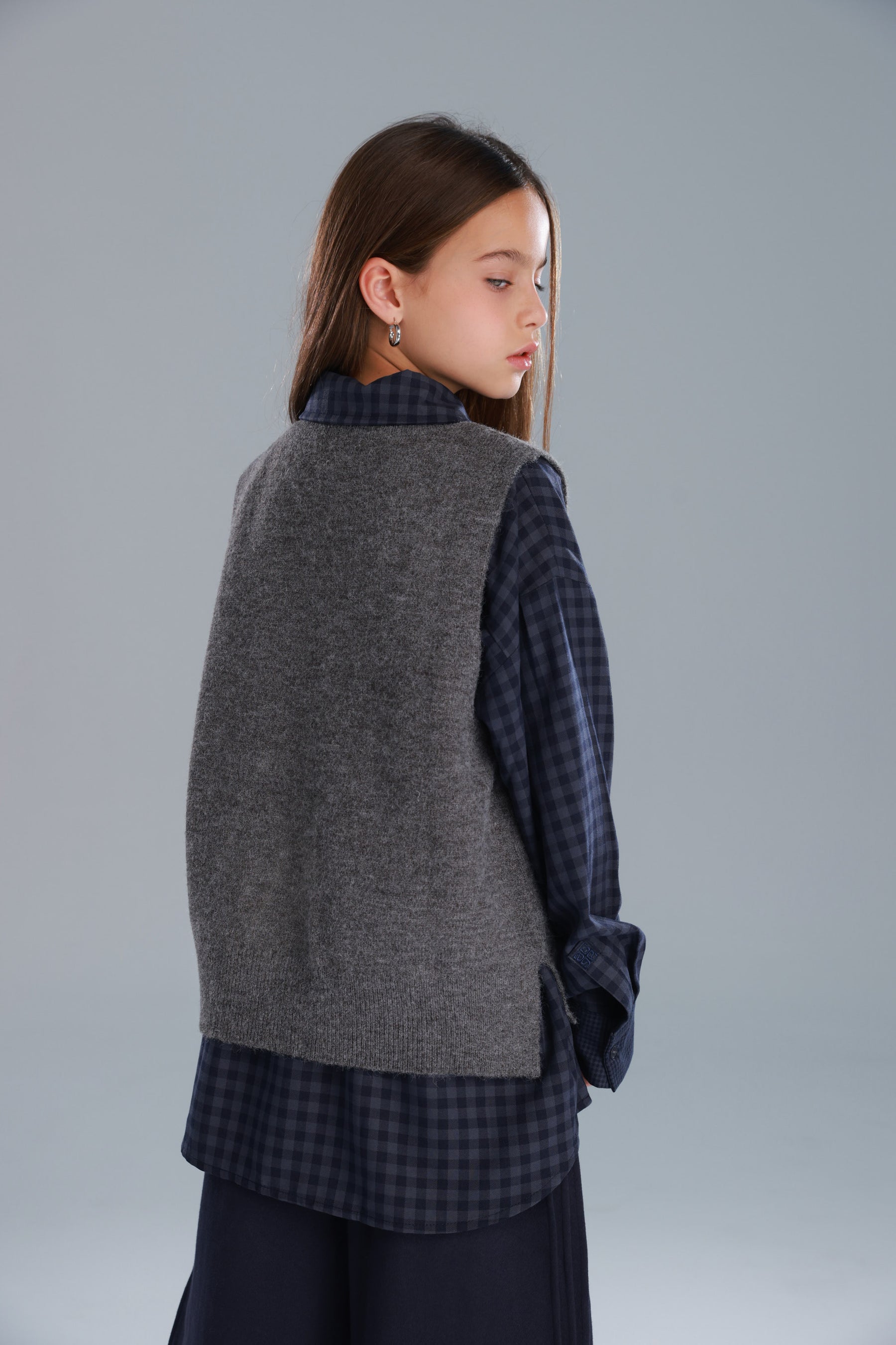 וסט רורי אפור