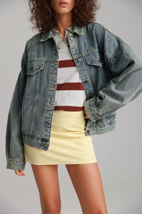 חצאית זאק צהובה