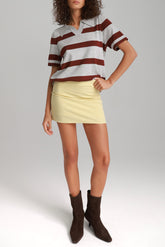 חצאית זאק צהובה