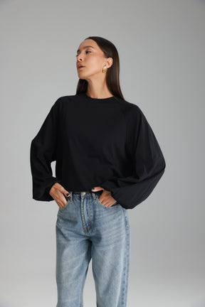 חולצת קיארה שחורה