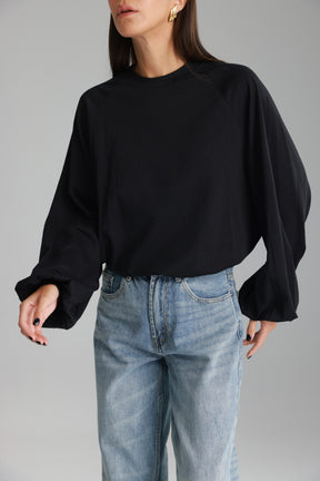 חולצת קיארה שחורה