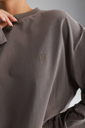 חולצת ולנטינה אפורה