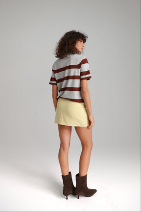 חצאית זאק צהובה