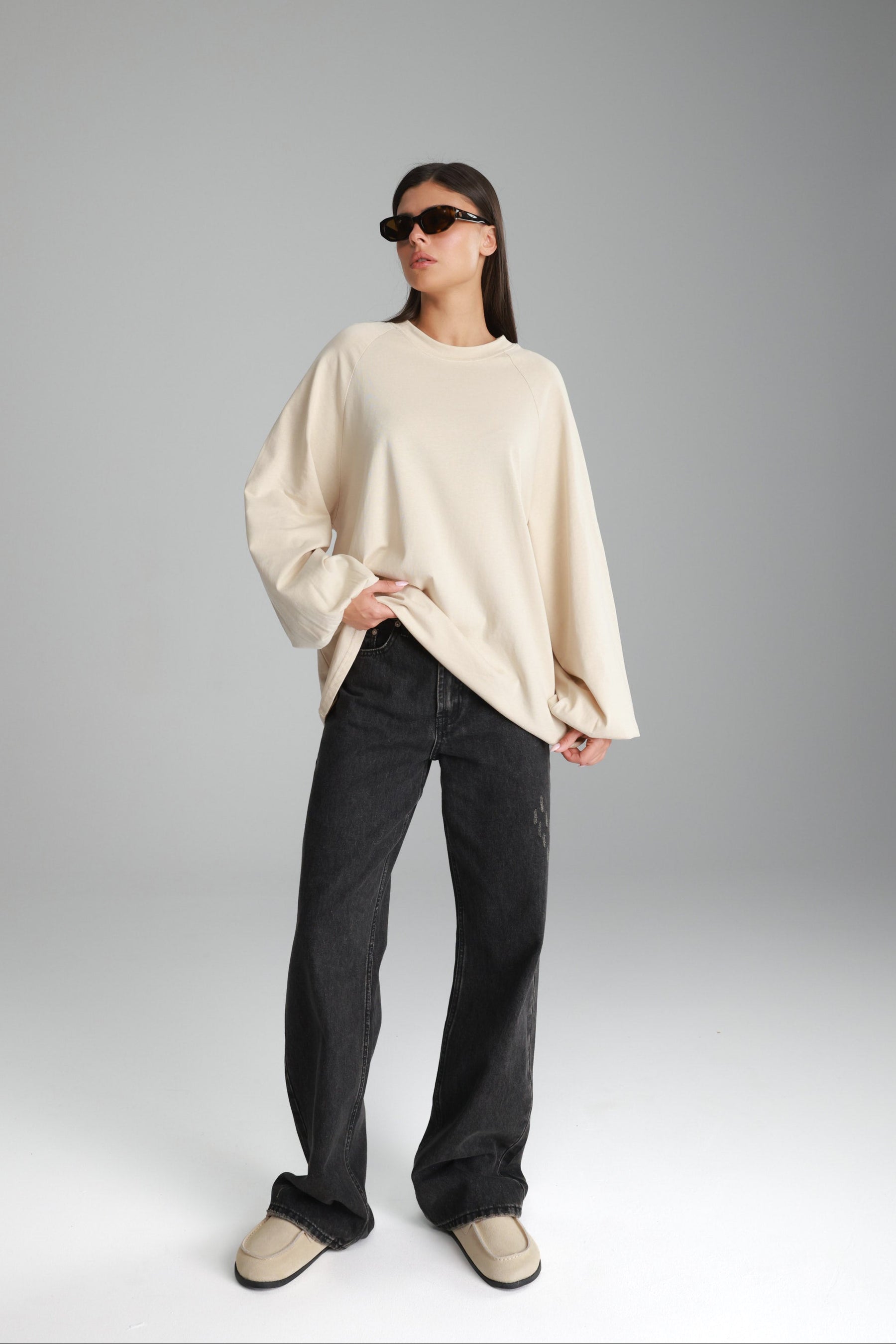 חולצת קיארה בז'