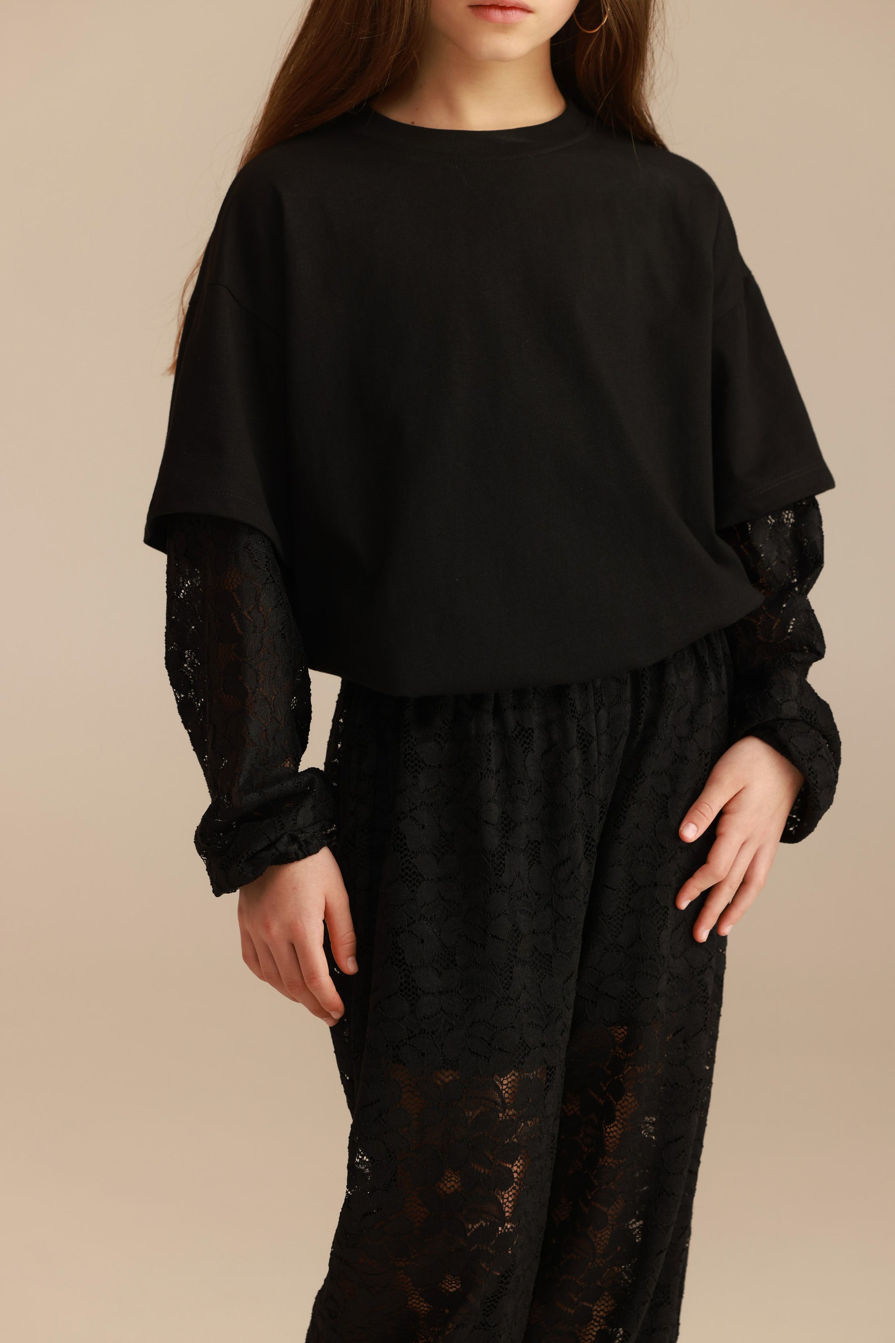 חולצת ליבר שחורה