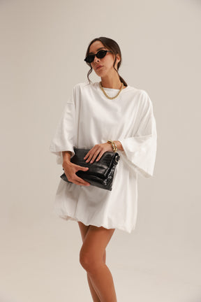 שמלת אמיליה לבנה