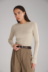 חולצת קייסי בז'