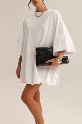 שמלת אמיליה לבנה