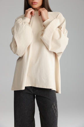 חולצת קיארה בז'