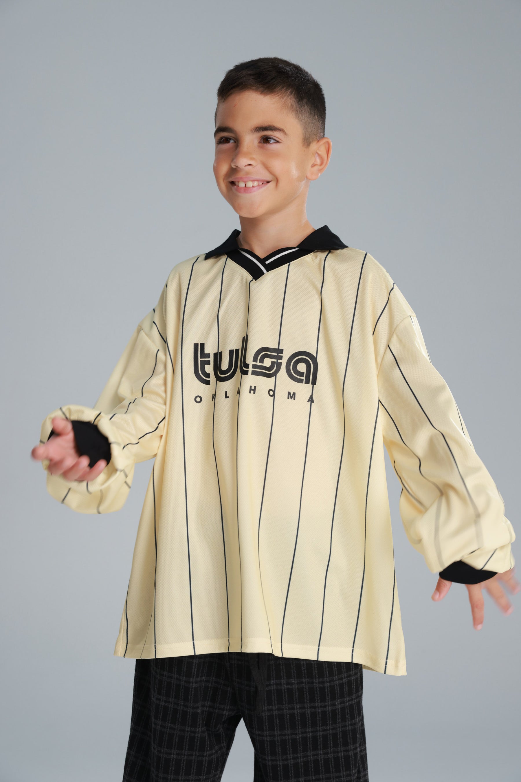 חולצת דאני צהוב חמאה