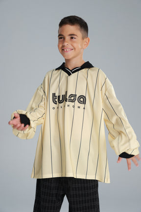 חולצת דאני צהוב חמאה