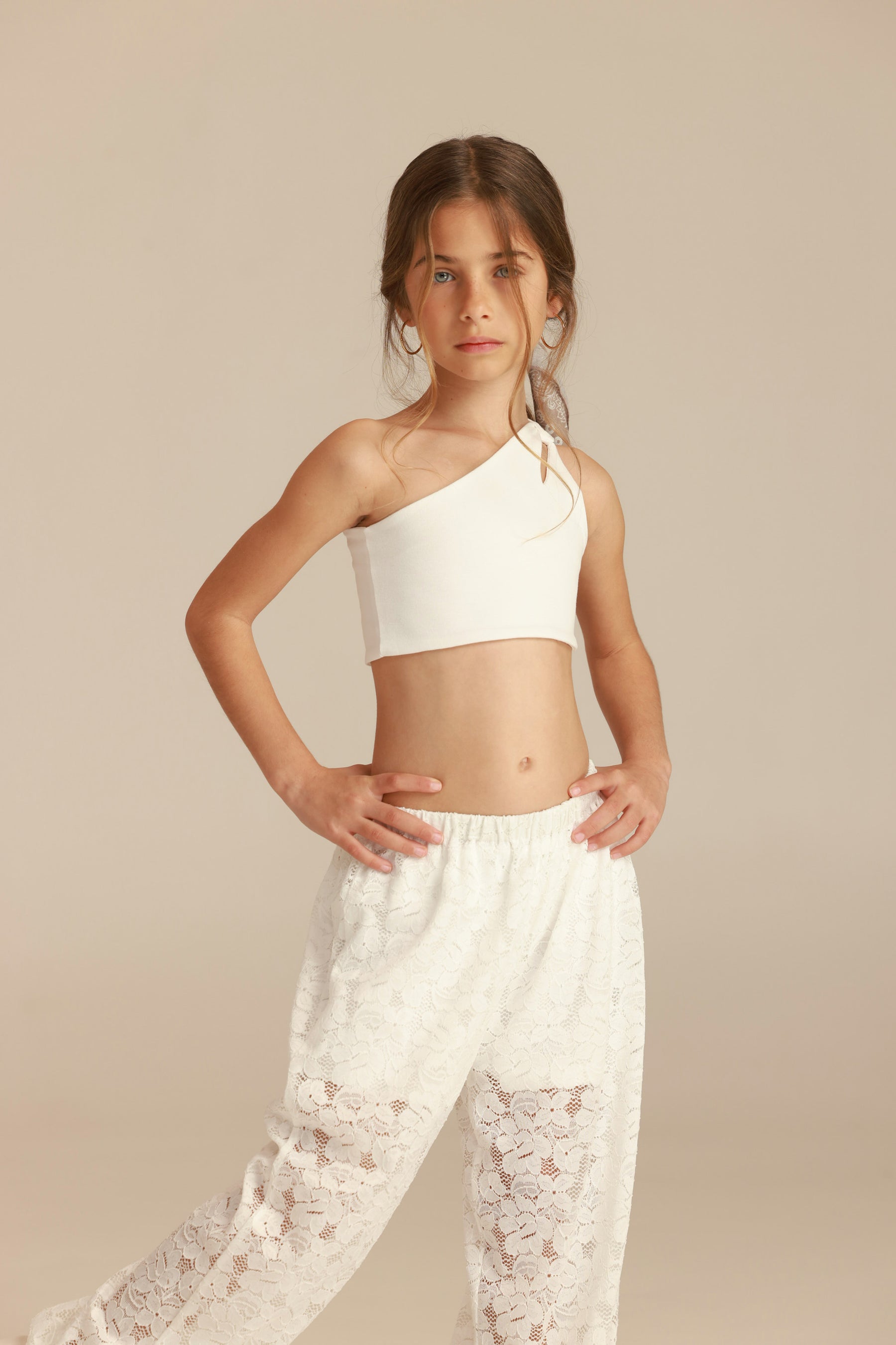 גופיית עמליה לבנה