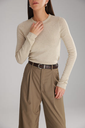 חולצת קייסי בז'