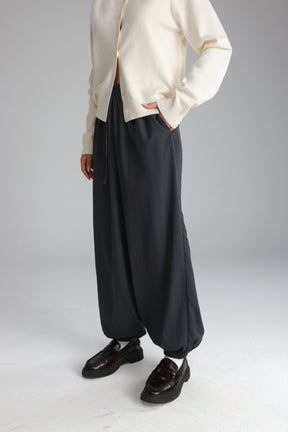 מכנסי אן אפור כהה