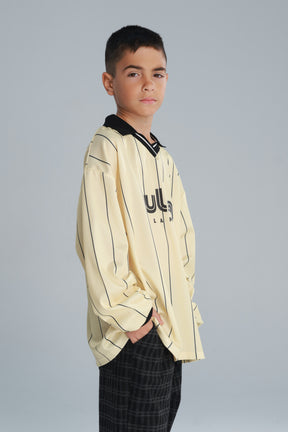 חולצת דאני צהוב חמאה