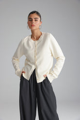 סריג אולי שמנת