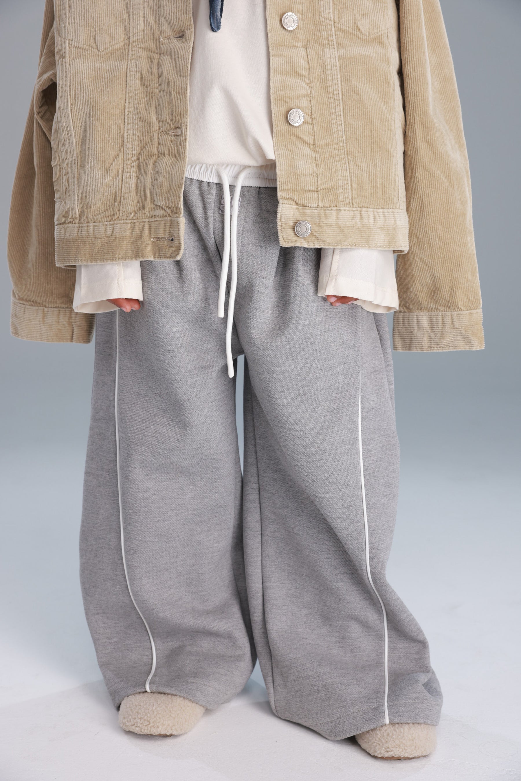 מכנסי ווילסון אפורים