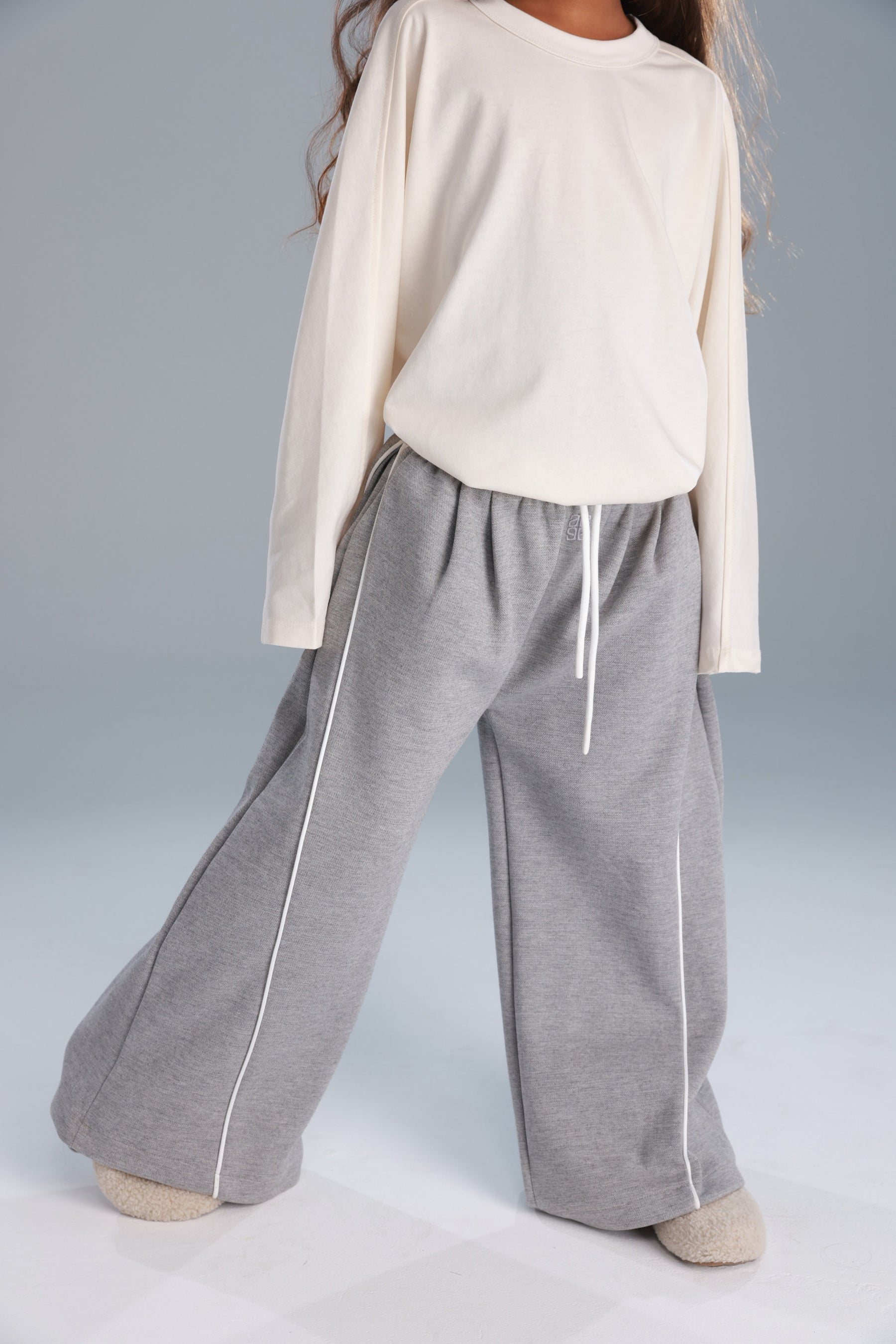 מכנסי ווילסון אפורים