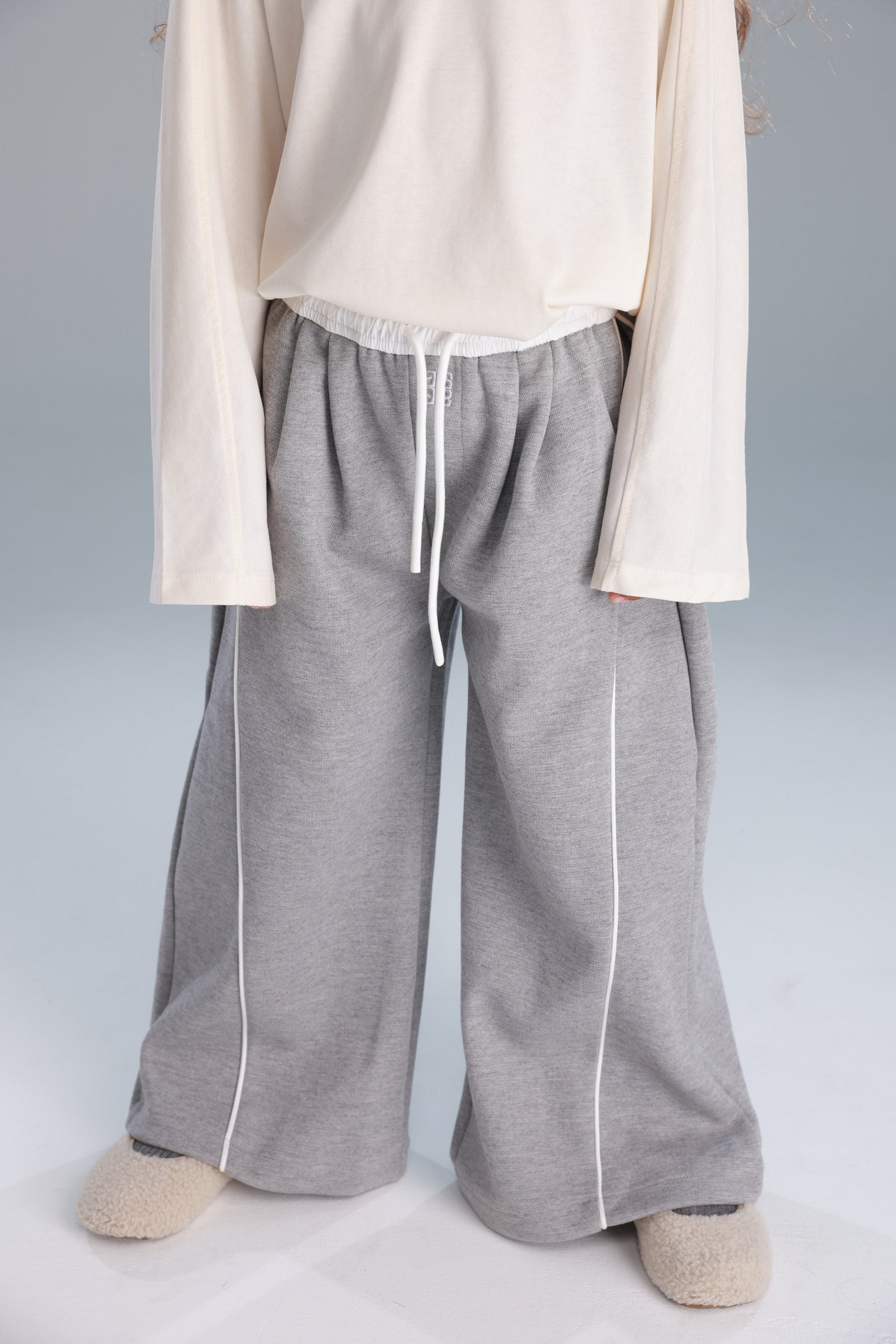 מכנסי ווילסון אפורים