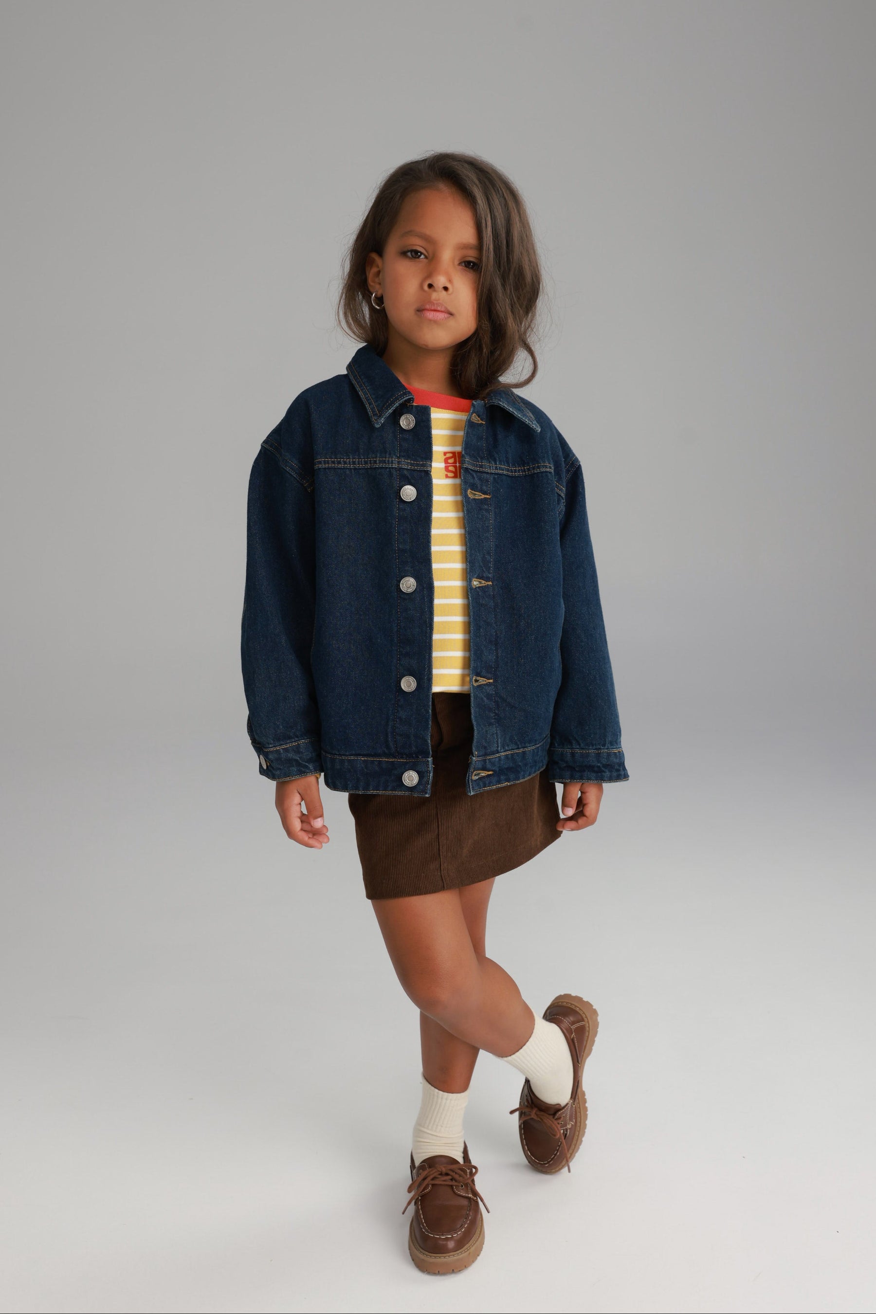 ג'קט ג'ינס בילי כחול כהה