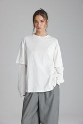 חולצת ולנטינה לבנה