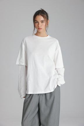 חולצת ולנטינה לבנה