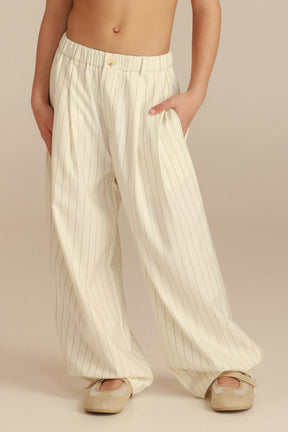 מכנסי לואן שמנת