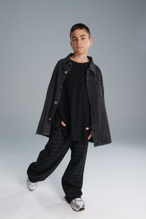 חולצת קרינה שחורה