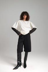 מכנסי מרלן שחורים