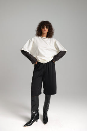 מכנסי מרלן שחורים