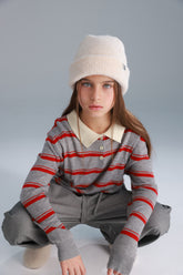 כובע צמר ג'יזל שמנת