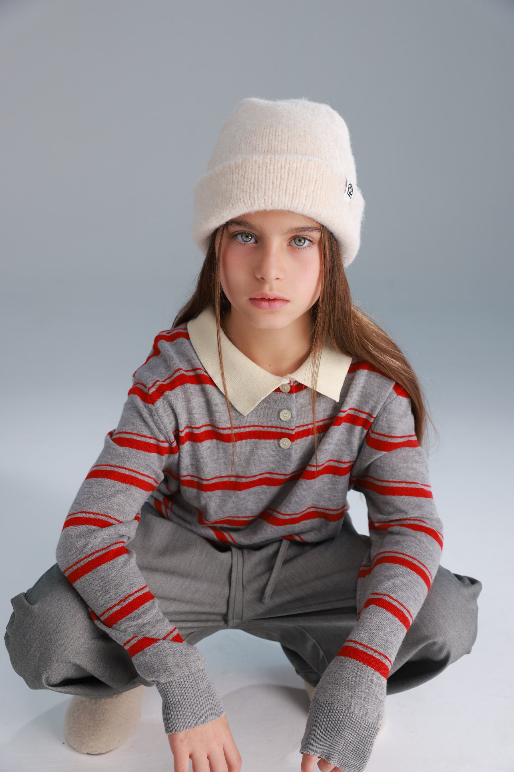 כובע צמר ג'יזל שמנת