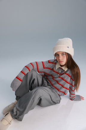 כובע צמר ג'יזל שמנת