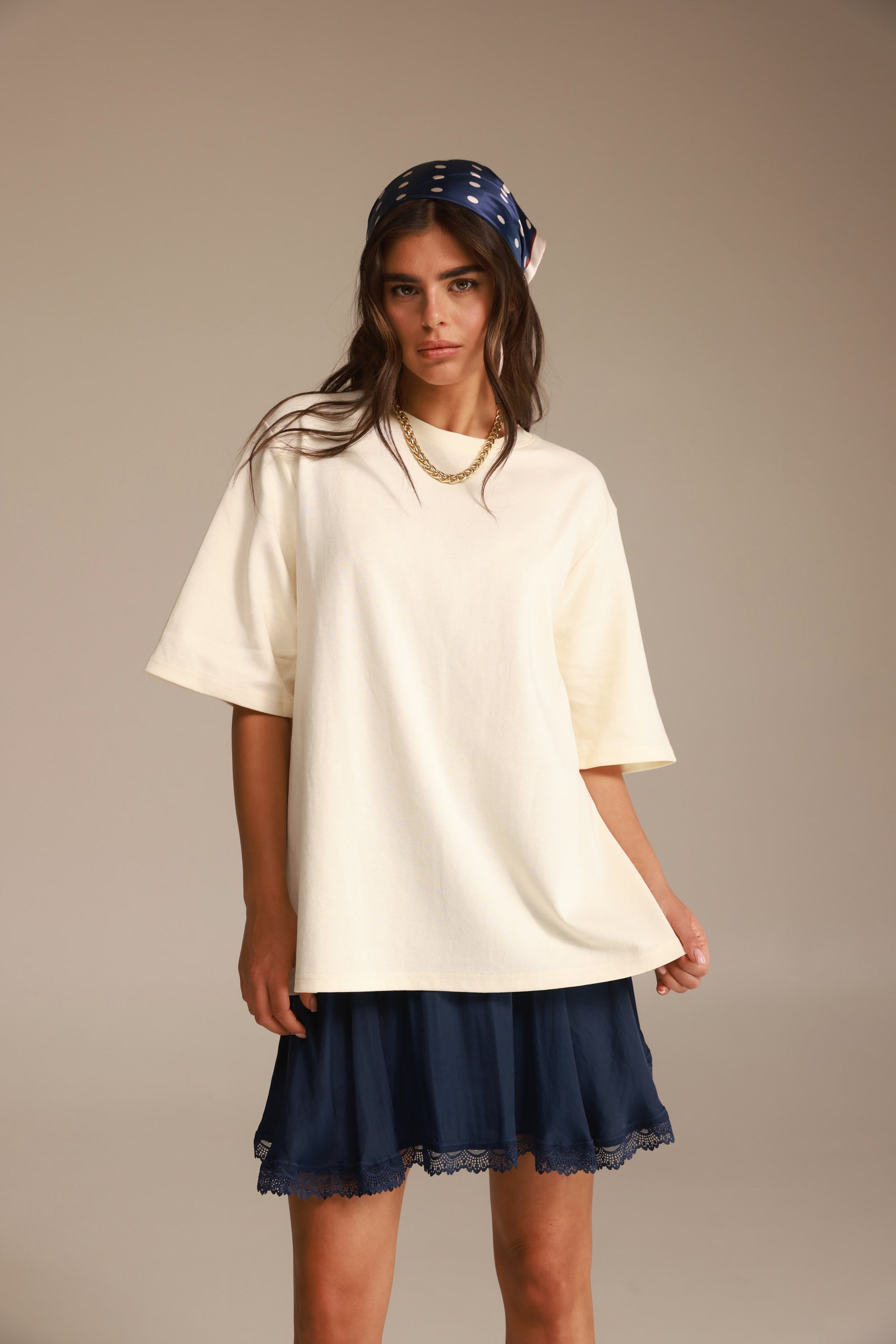 חולצת וויל שמנת