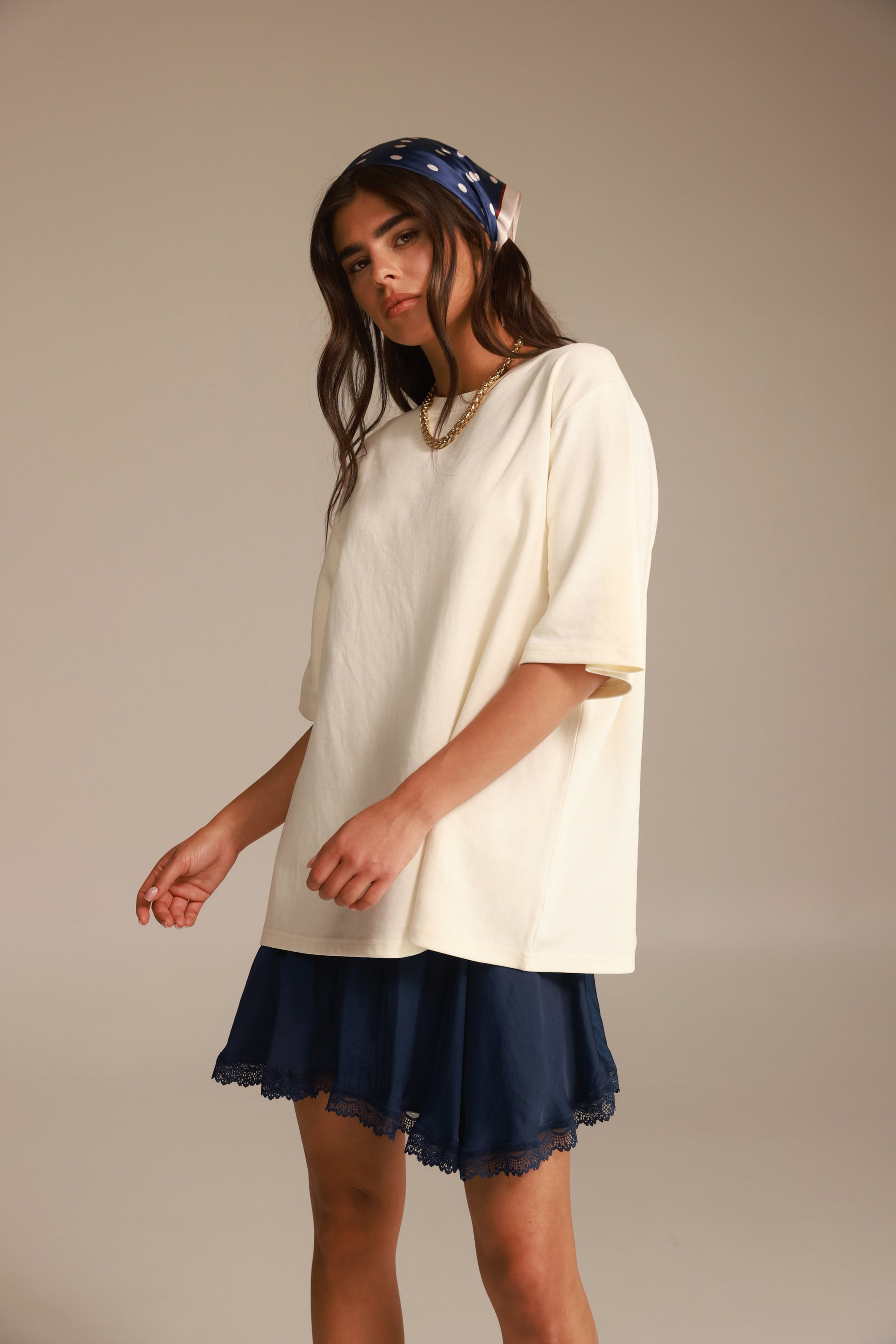 חולצת וויל שמנת