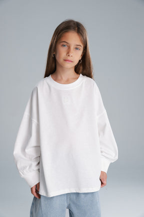 חולצת סנטי לבנה