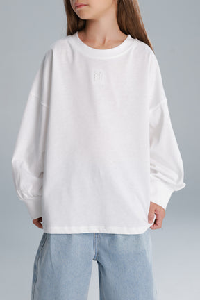 חולצת סנטי לבנה