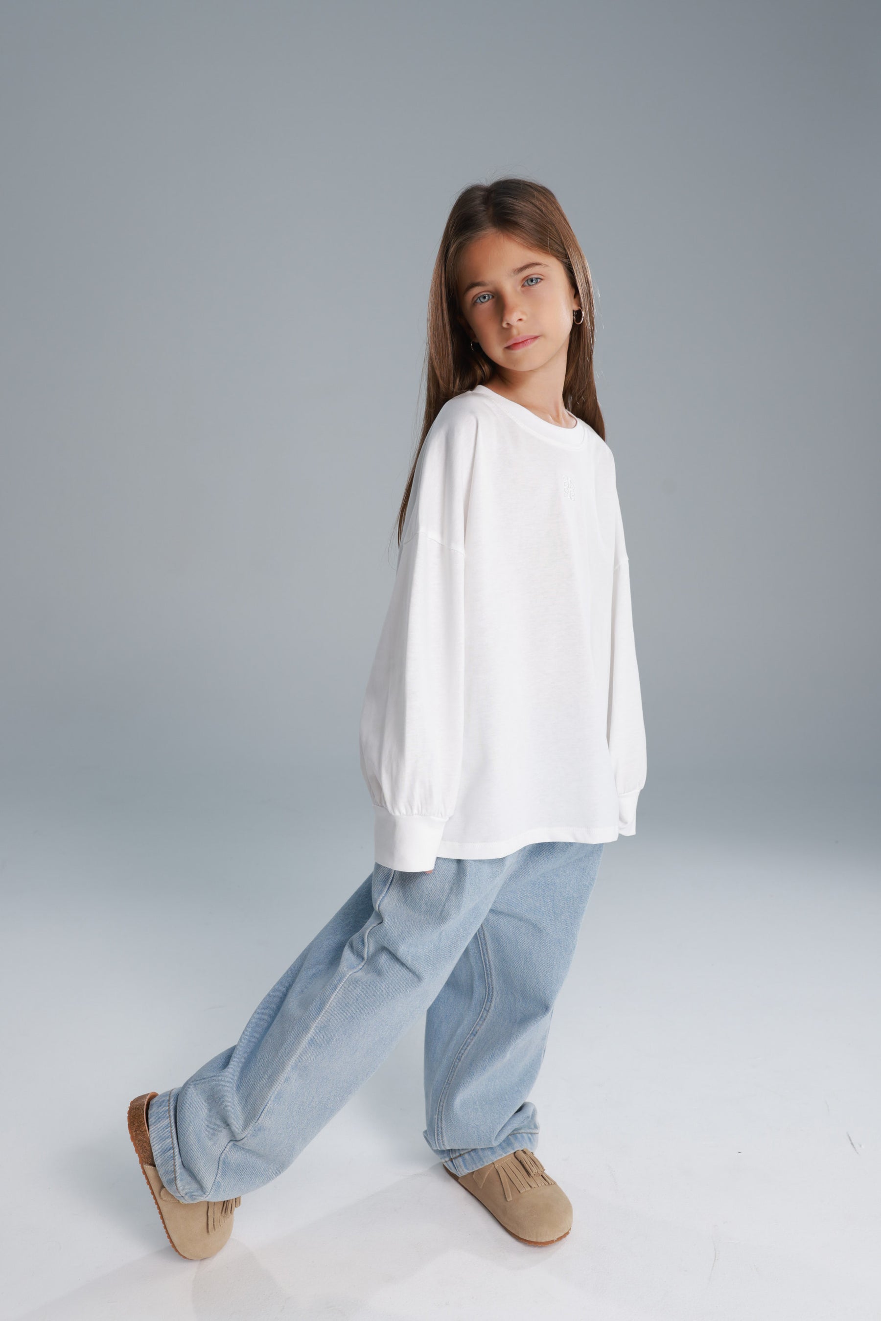 חולצת סנטי לבנה