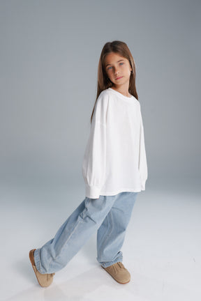 חולצת סנטי לבנה