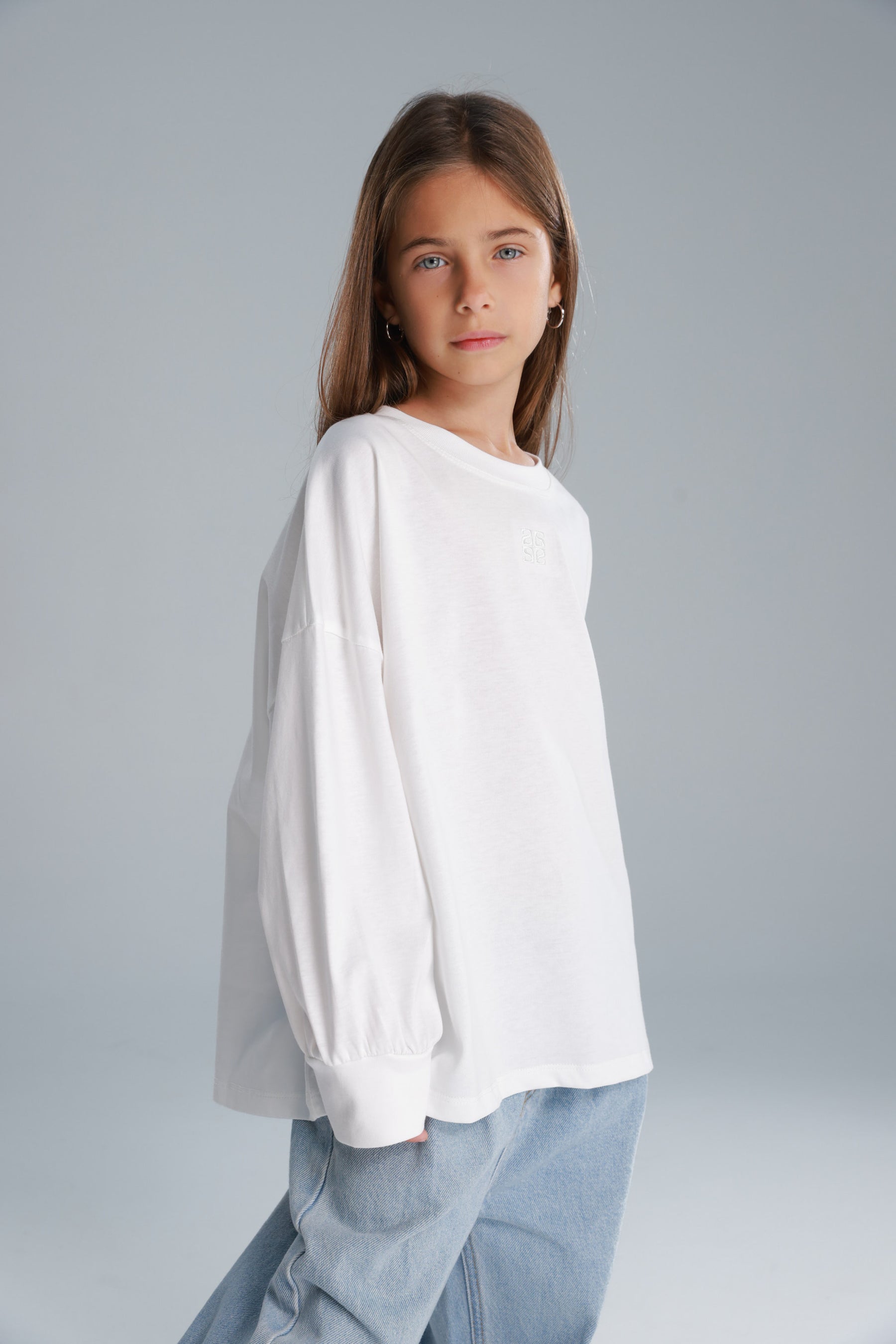 חולצת סנטי לבנה