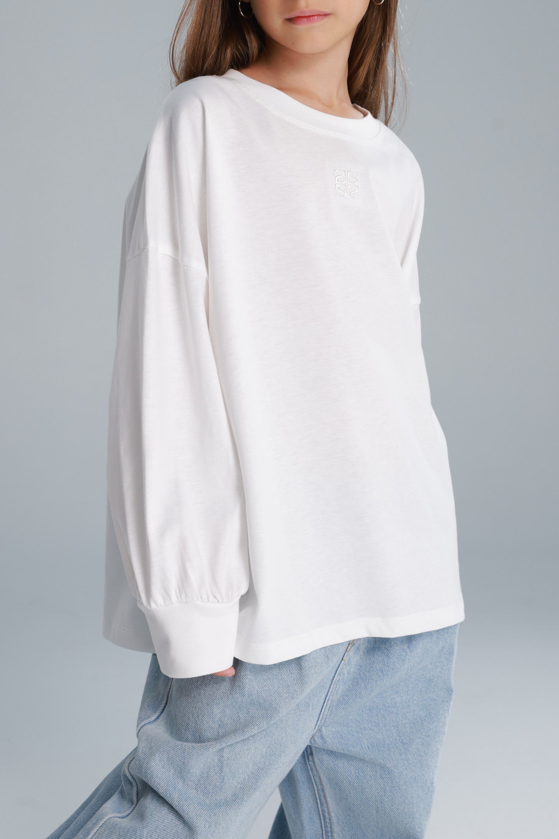 חולצת סנטי לבנה