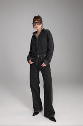 ג'ינס סאלי שחור