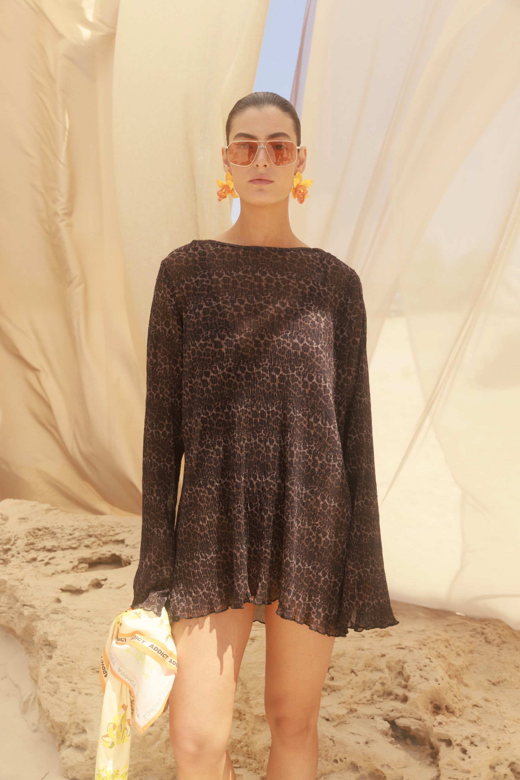 Andra Dress Leopard