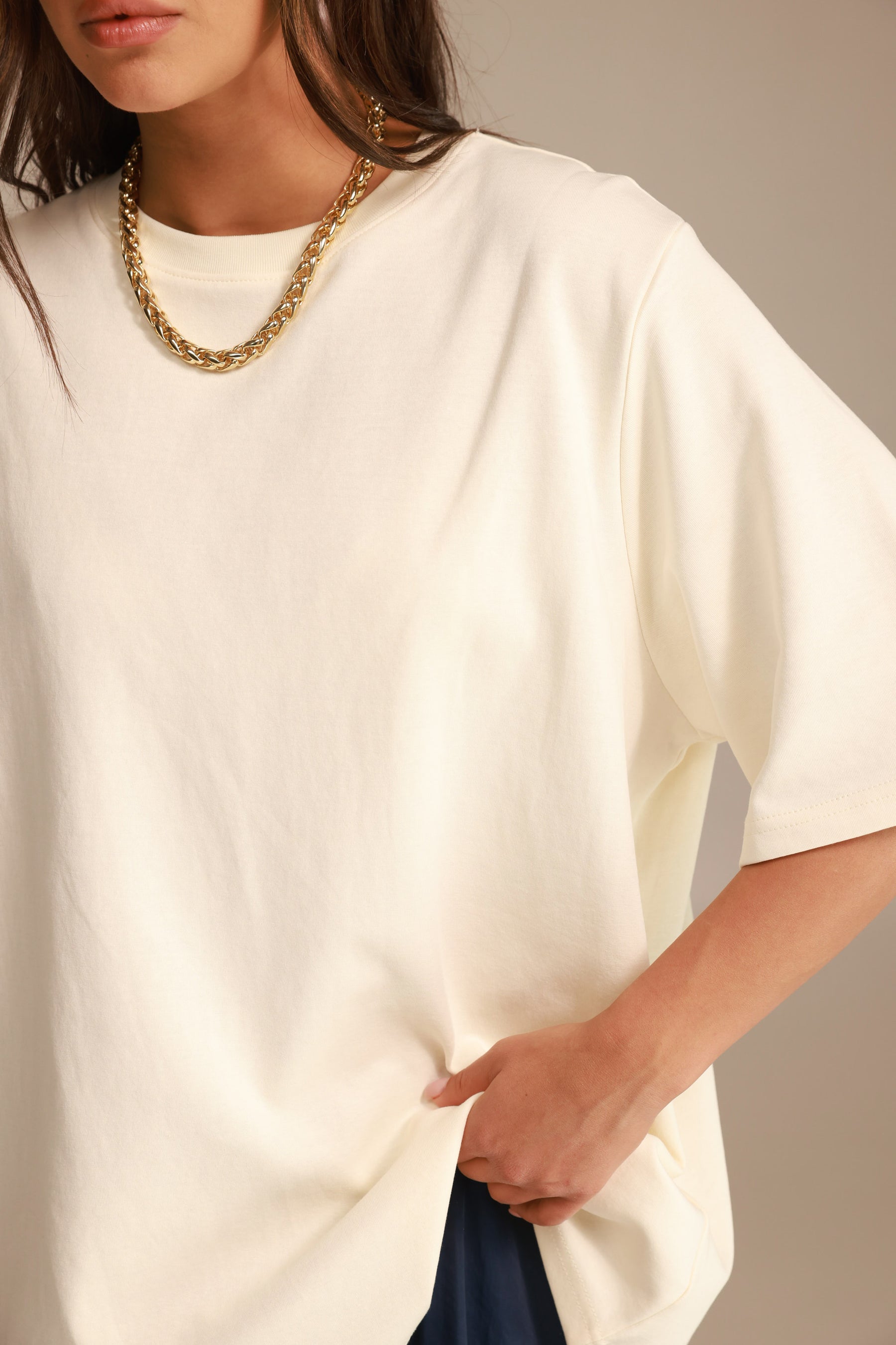 חולצת וויל שמנת